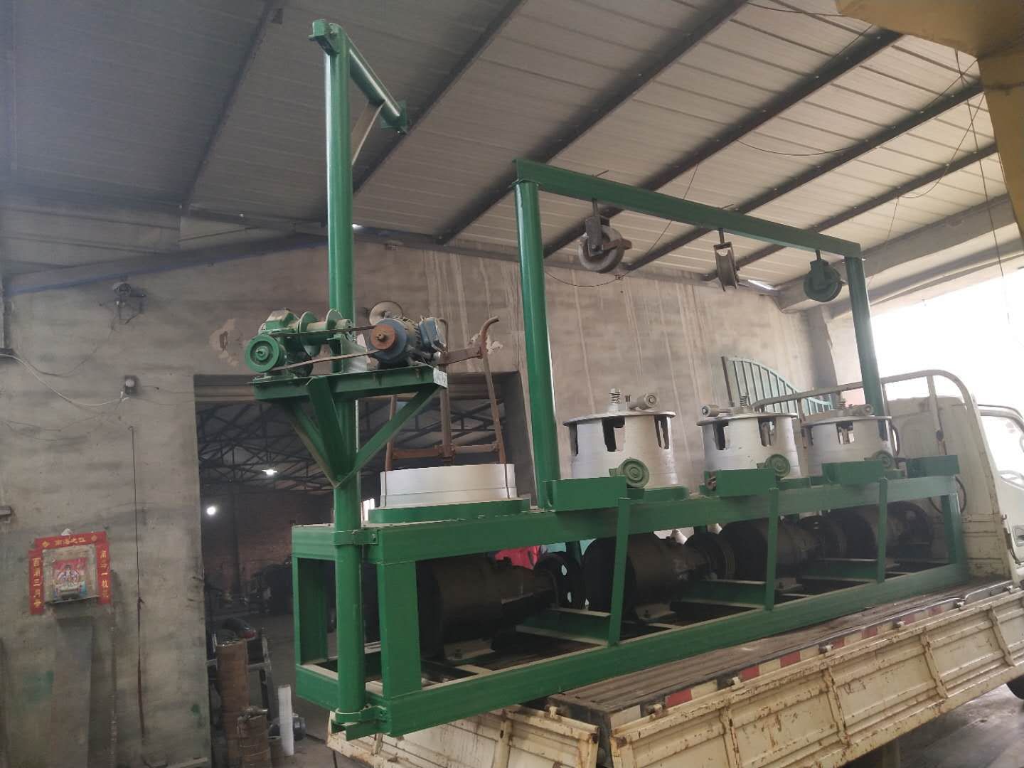 Cheap pulley type wire drawing machine factory