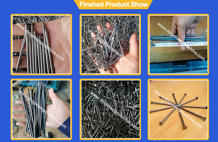 Turkey common wire nail making machine for 1-6 inch wire nails