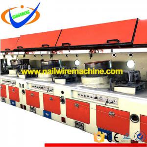Continuous Line Making Nails Straight Line Wire Drawing Machine
