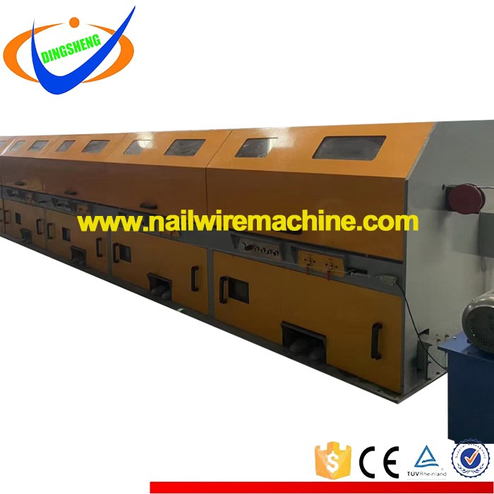 High speed automatic straight line wire drawing machine with factory price