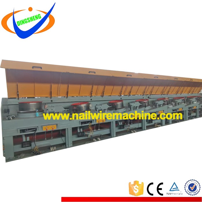 Automatic High Speed Carbon Steel Wire Straight Line Wire Drawing Machine