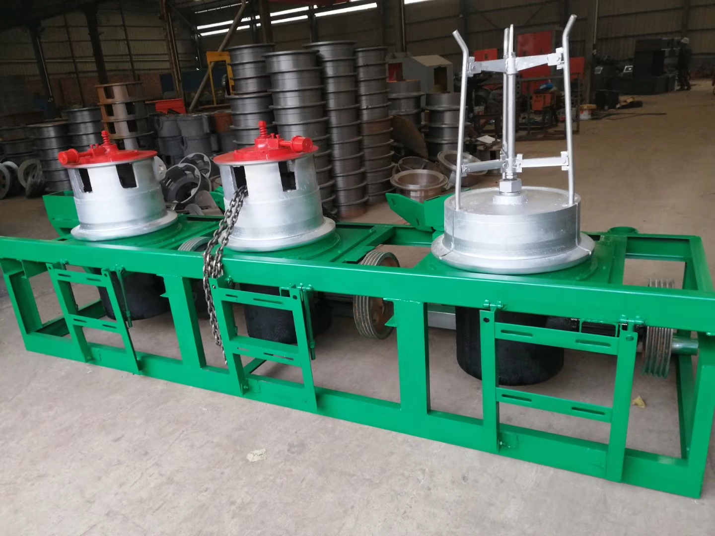 230m/s Capstans Pulley Wire Drawing Machine For Nail And Copper Wire