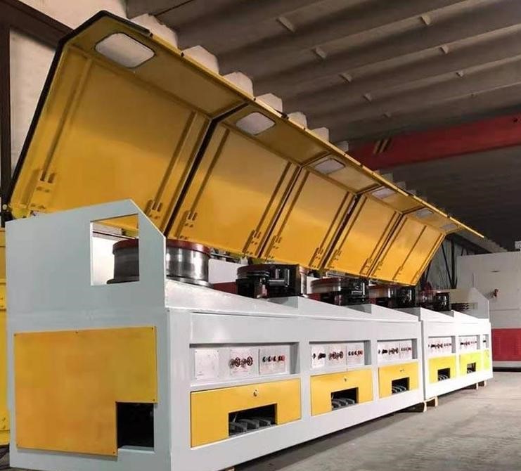 Italy Low Carbon Steel Straight Continous Wire Drawing Machine